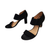 Used Stuart Weitzman blk suede Dress Sandals 8.5 60098-S000135686 View 5