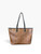 Used MCM Munchen Large Leather Handbag 60105-S000314087 View 2