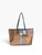 Used MCM Munchen Large Leather Handbag 60105-S000314087 View 1