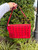 Used MCM red small Leather Handbag 60067-S000844760 View 3