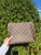 Used Louis Vuitton toiletry makeup bag Leather Handbag 60067-S000844780 View 1