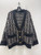 Used Iyla + Luxe Black Multicolor Lightweight Sweater XS-0/2 60137-S000143431 View 1
