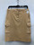 Used Tan Aritzia Wilfred Short Cargo Skirt 8-29 60117-S000087577 View 1
