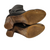 Used Manas Leather Ankle Boots 8.5 60098-S000112105 View 5