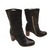 Used Manas Leather Ankle Boots 8.5 60098-S000112105 View 1
