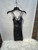 Frontside Black Glitter Miss Avenue Short Dress View 1