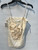 Trina Turk Cream Sleeveless Size S View 1