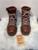 Chanel Brown Size 8.5 Ankle Boots View 1
