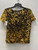 Used NWT Yellow Sparkly Topshop Short Sleeve Top S-4/6(1121) 60137-S000042075 View 3