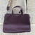 Used Burberry Large Leather Handbag 60060-S000550187 View 1