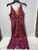 Dress The Population Purple & Tab Short Cocktail Dress View 1