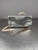 Used Silver Grayson Patent Logo Embossed Michael Michael Kors Small Leather Handbag 60137-S000048766 View 3