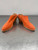 Used Poppy Barley Orange Suede  Low Heels/ Mule 6 60137-S000049883 View 2