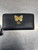 Used Black Marmot Gucci Butterfly Zip Leather Wallet 60137-S000049958 View 1