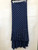 Used navy Poka dot talbots Long Skirt 3X 22/36 60117-S000100579 View 1