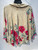 Blank NYC Cream with Floral Top Size XL View 2