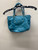 Used Blue Tory Burch Small Leather Handbag 60137-S000053915 View 4