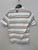 Used NWT White Striped Levi's Mens Short Sleeve Top M/15-15.5 60137-S000053941 View 3