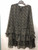 Used Vero Moda Black And Brown Long Sleeve Short Dress B XL-16 60117-S000103061 View 2