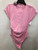 Used NWT Zara Pink T-Shirt Bodysuit L-12/14 60117-S000103497 View 1