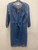 Used Denim Beige By Eci Embroidered Short Dress B S-4/6 60137-S000056307 View 1