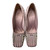 Used Fendi FFreedom Satin Pumps 6 60099-S000318774 View 2