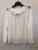 Used NWT Wilfred White Flowy Long Sleeve Top M-8/10 60117-S000105277 View 2
