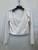 Used White Lululemon Athletica Long Sleeve Top M-8/10 60117-S000106845 View 1