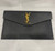 Used Saint Laurent Leather Wristlet 60067-S000736223 View 1