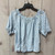 Used Crown & Ivy Short Sleeve Top L-12/14 60093-S000350894 View 2