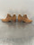 Used Brown Studded en Thread Ankle Boots 5 60137-S000059945 View 2