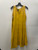 Used Yellow Vanessa Zani Long Dress B S-4/6 60137-S000059993 View 3