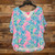 Used Lilly Pulitzer Short Sleeve Top L-12/14 60129-S000498278 View 1