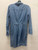 Used Denim Levi's Short Snap Button Long Sleeve Dress B S-4/6 60137-S000060880 View 12