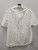Used White Denim Flower Short Sleeve Top XL-16 60137-S000061591 View 2