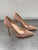 Used Sarah Jessica Parker Suede Fawn Light Pink High Heels 9.5 60137-S000013196 View 4
