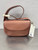 Used NWT Social Anxiety Dusty Rose Small Leather Handbag 60137-S000062624 View 1