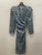 Used Blue Floral Sandro Long Dress B XS-0/2 60137-S000062952 View 1