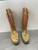 Used Brown Mens Cowboy Boots 9 60137-S000062960 View 1