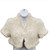 Used BCBG White Rabbit Fur Shrug M-8/10 60098-S000121340 View 1