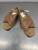 Used Poppy Barley Tan Front Cross Flats 8 60137-S000064534 View 1