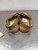 Used Poppy Barley Tan Front Cross Flats 8 60137-S000064534 View 3