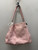 Used Pink Coach Slouchy Pebbled Leather Handbag 60137-S000064708 View 1