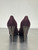 Used Gucci Burgundy Patent Hysteria Suede Pumps Size 8 60137-S000025784 View 5