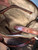 Used Brahmin Large Leather Handbag 60043-S000875228 View 4