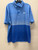 Used Blue Under Armour Mens Short Sleeve Top L/16-16.5 60137-S000065099 View 1