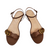 Used Gucci Marmont Ankle Wrap Flat Sandals 7 60098-S000121883 View 3