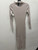 Used Beige H & M Long Dress B S-4/6 60137-S000066094 View 3