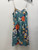 Used Moulinette Soeurs Blue Floral Short Dress B S-4/6 60137-S000069594 View 1