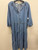 Used Levi's Blue Faux Denim Button Down Long Dress B M-8/10 60137-S000072655 View 1
